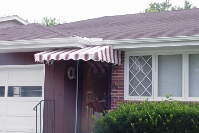 Thumbnail of awnings over front door
