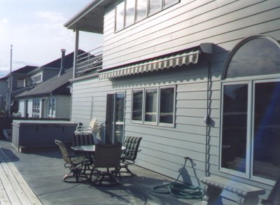 Thumbnail of a closed retractable awning