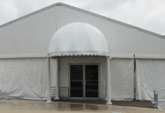 Tent With Bubble Entry