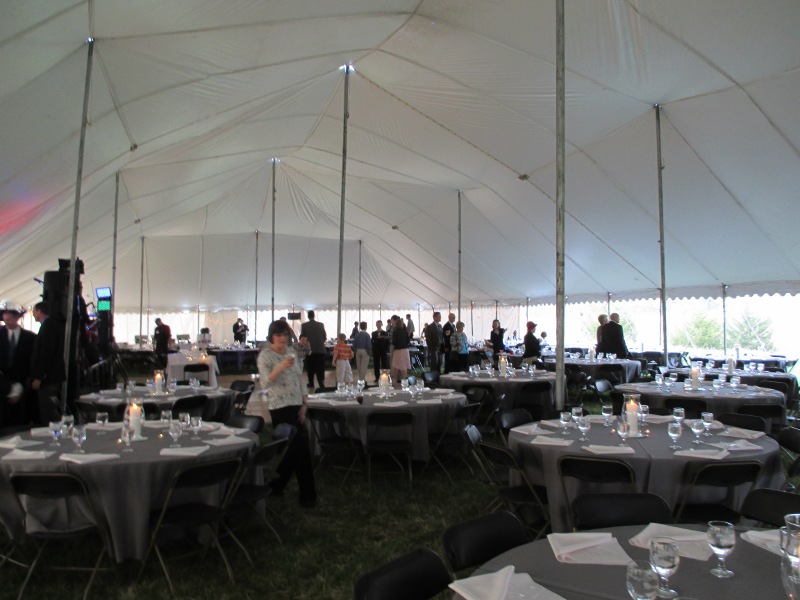60 X 120 white large event tent